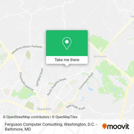 Ferguson Computer Consulting map