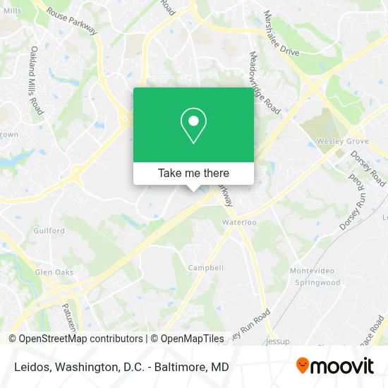 Leidos map
