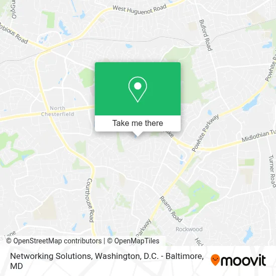 Networking Solutions map