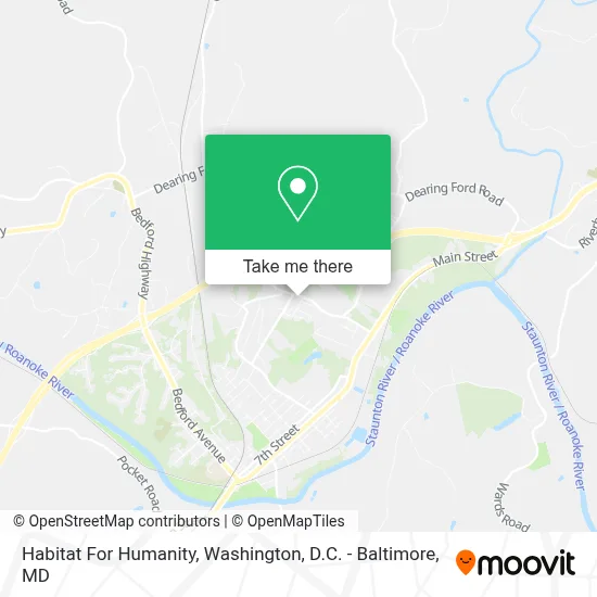 Habitat For Humanity map