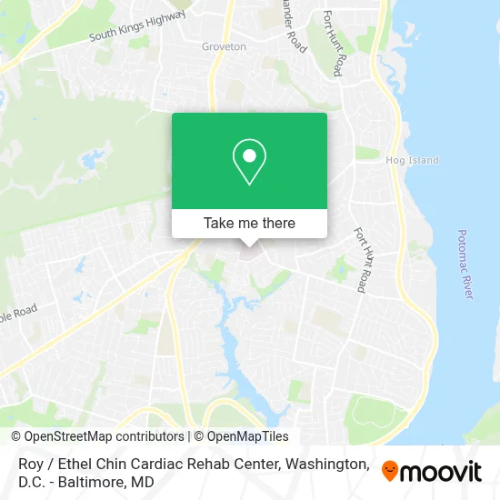 Roy / Ethel Chin Cardiac Rehab Center map