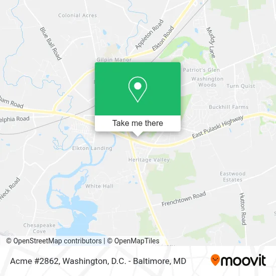 Acme #2862 map