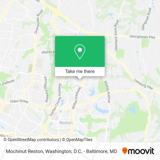 Mochinut Reston map