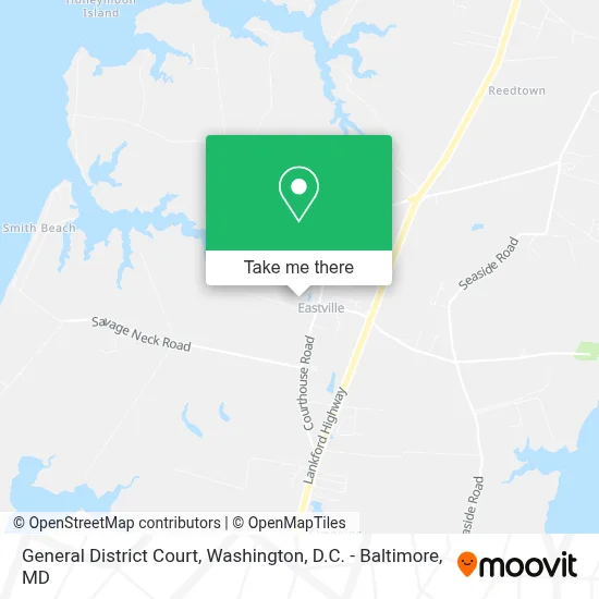 General District Court map