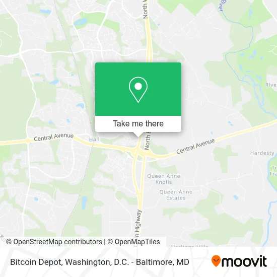Bitcoin Depot map