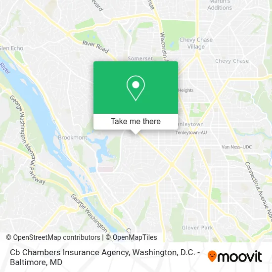 Cb Chambers Insurance Agency map