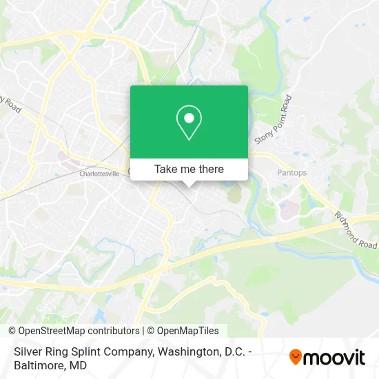 Silver Ring Splint Company map