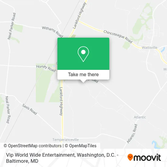 Vip World Wide Entertainment map