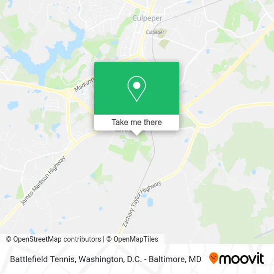 Battlefield Tennis map
