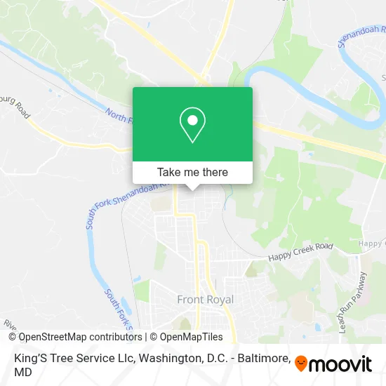 King’S Tree Service Llc map