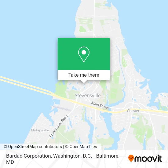 Bardac Corporation map
