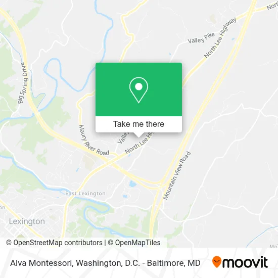 Alva Montessori map