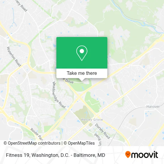 Fitness 19 map
