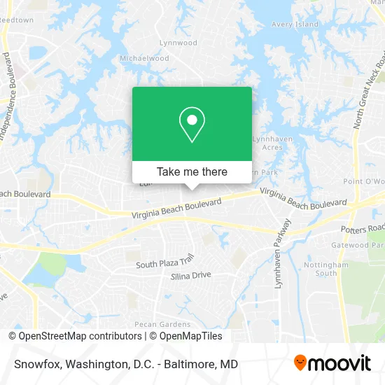 Snowfox map