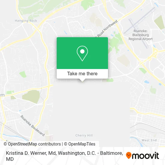 Kristina D. Werner, Md map