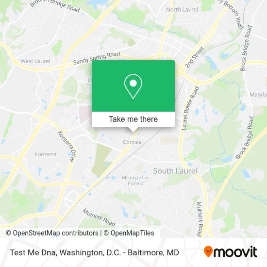 Test Me Dna map