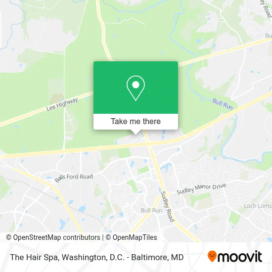 The Hair Spa map