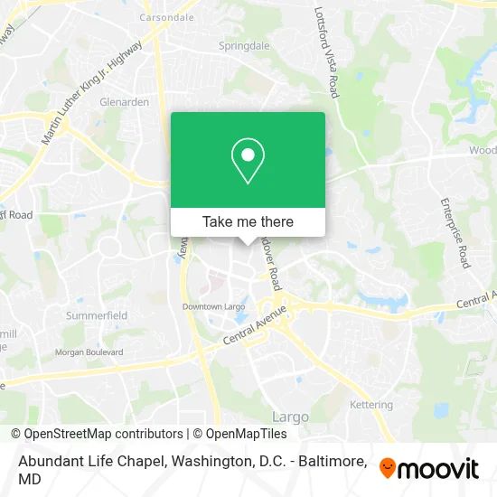 Abundant Life Chapel map