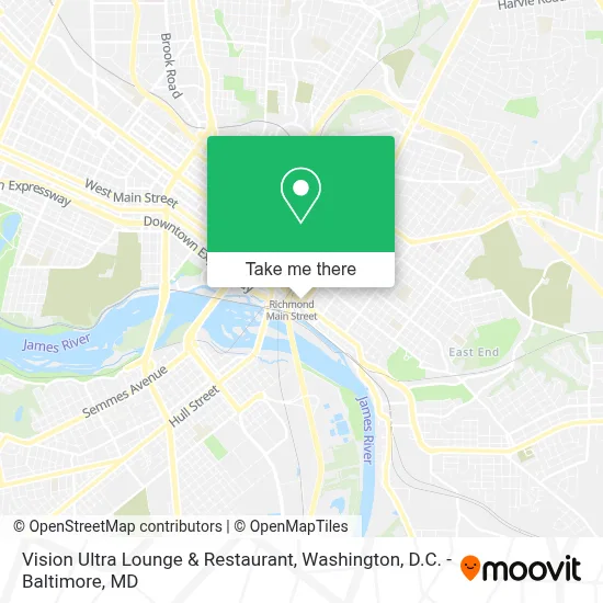 Vision Ultra Lounge & Restaurant map