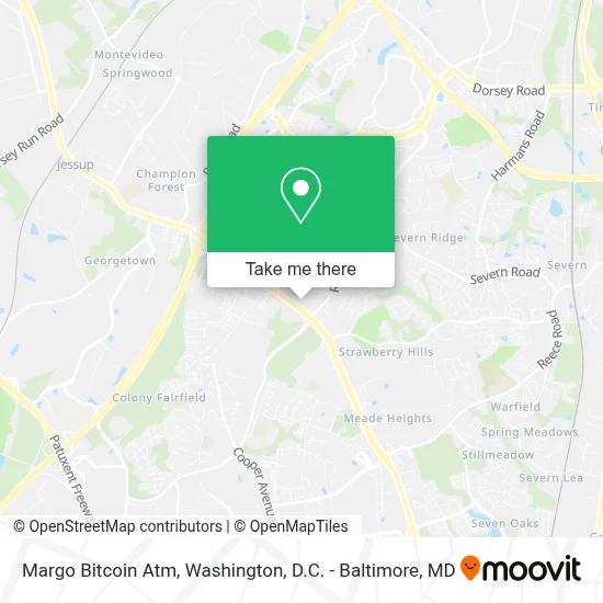 Margo Bitcoin Atm map