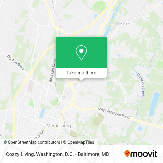 Cozzy Living map