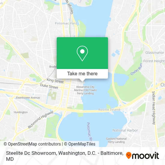 Steelite Dc Showroom map