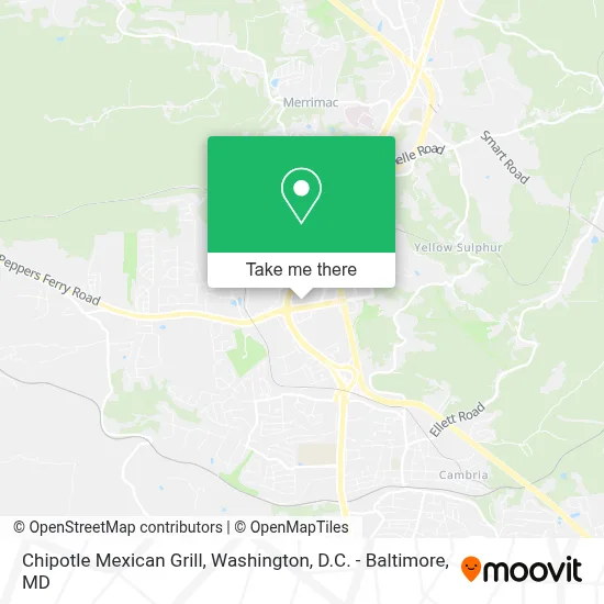 Chipotle Mexican Grill map