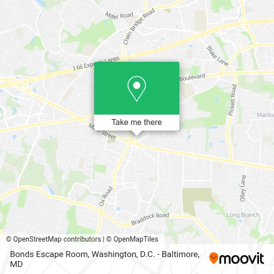 Bonds Escape Room map