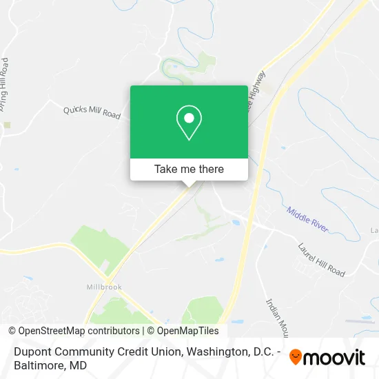 Dupont Community Credit Union map