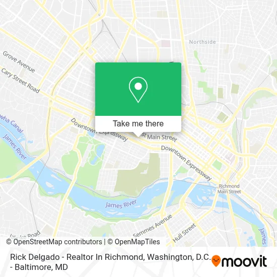 Rick Delgado - Realtor In Richmond map