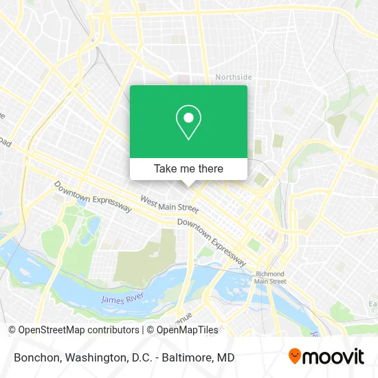 Bonchon map