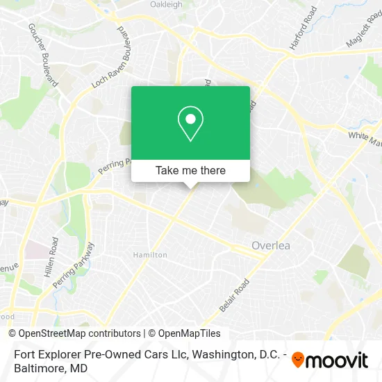 Fort Explorer Pre-Owned Cars Llc map