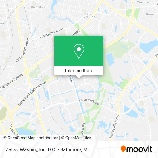 Zales map