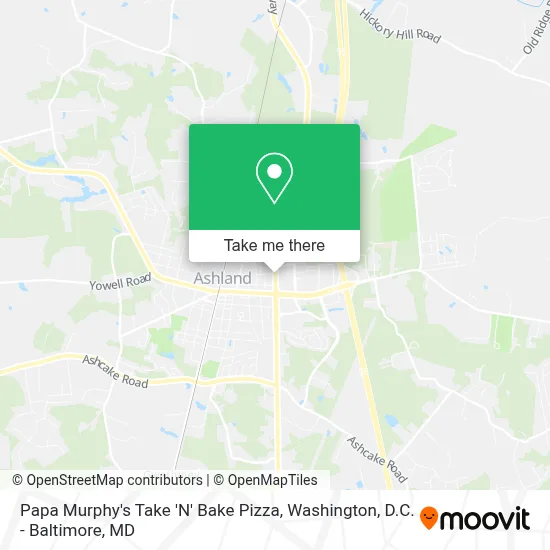 Papa Murphy's Take 'N' Bake Pizza map