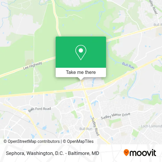 Sephora map