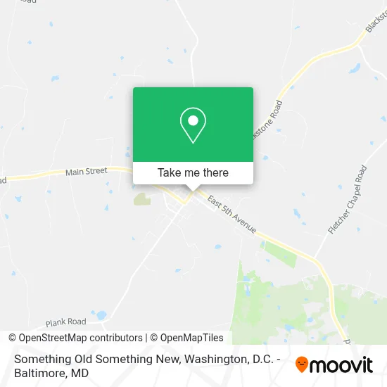 Something Old Something New map