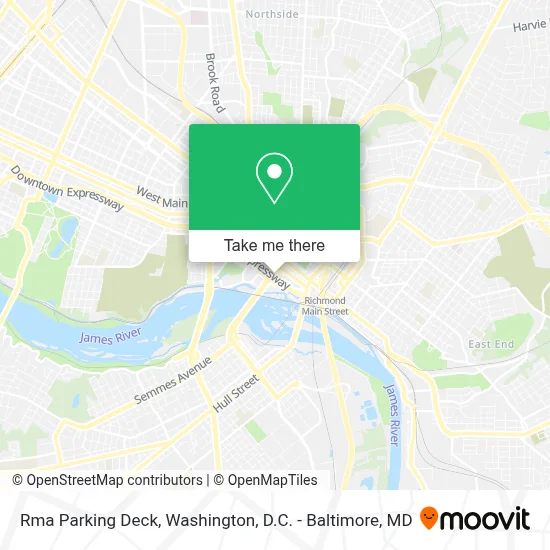 Rma Parking Deck map