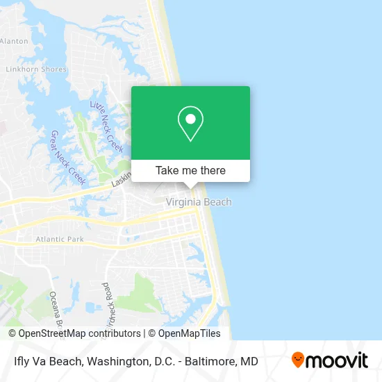 Ifly Va Beach map
