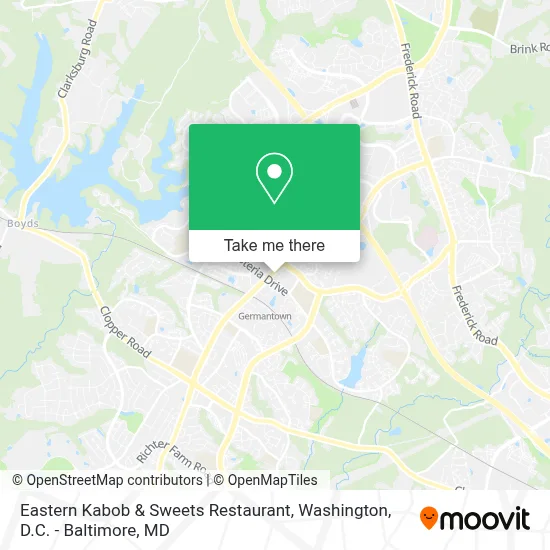 Eastern Kabob & Sweets Restaurant map