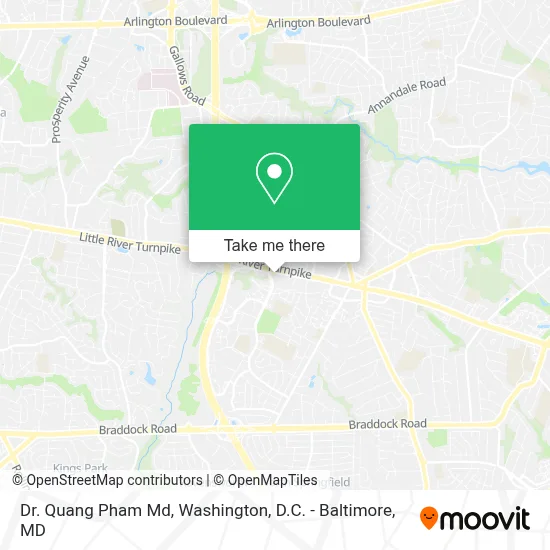 Dr. Quang Pham Md map
