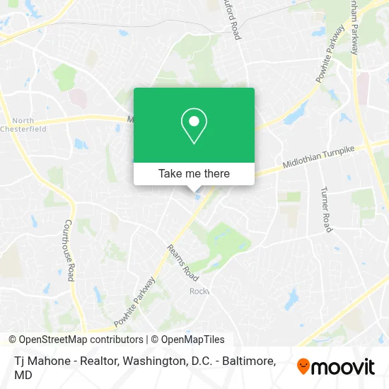 Tj Mahone - Realtor map