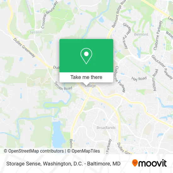 Storage Sense map