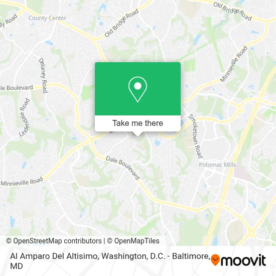 Al Amparo Del Altisimo map