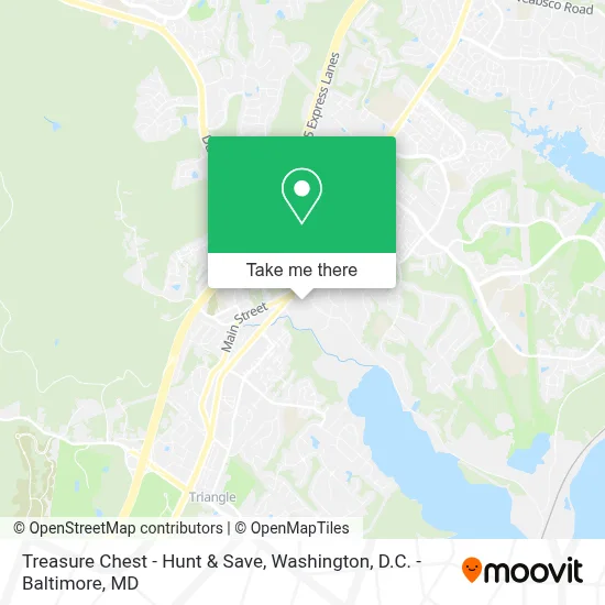 Treasure Chest - Hunt & Save map