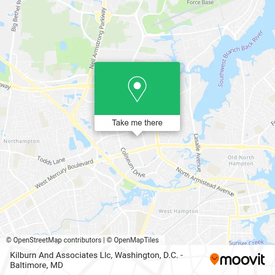 Kilburn And Associates Llc map