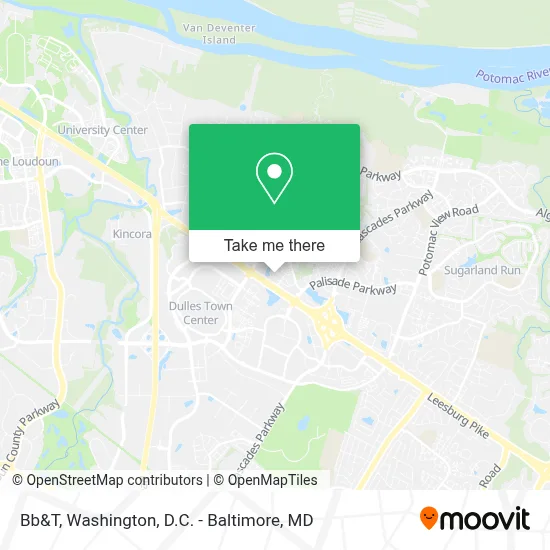 Bb&T map