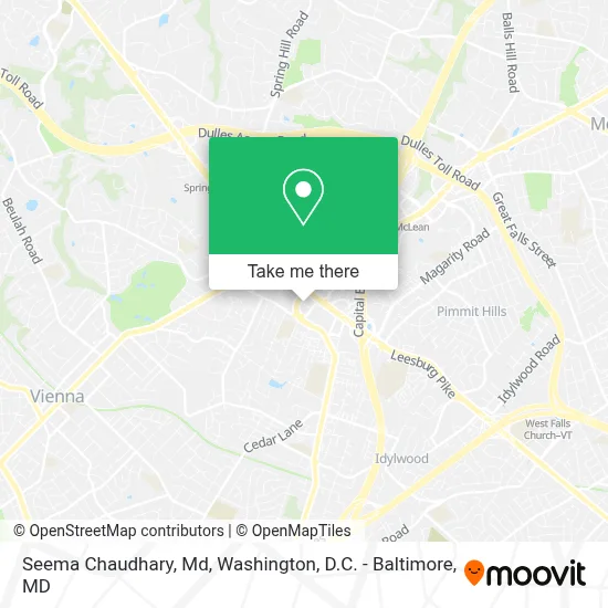 Seema Chaudhary, Md map