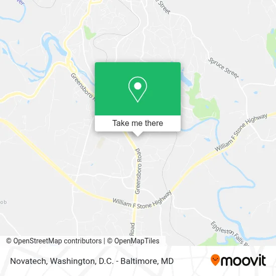 Novatech map