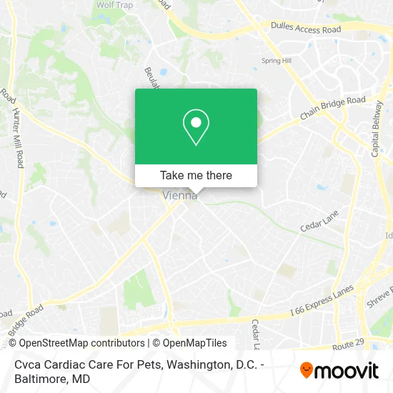 Cvca Cardiac Care For Pets map