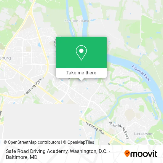 Safe Road Driving Academy map